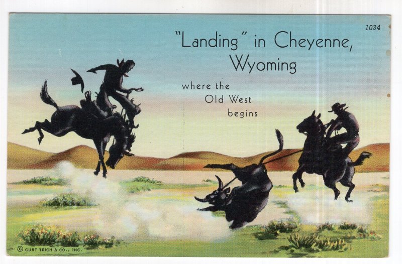 Landing in Cheyenne, Where the Old West begins