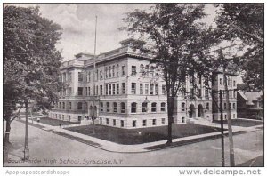 South Side High School Syracuse New York 1913