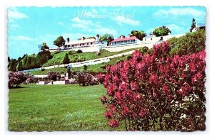 Lilacs In Marquette Park Mackinac Island Michigan Postcard