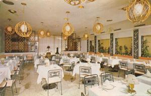 VIRGINIA BEACH VA~SAXONY TERRACE ROOM RESTAURANT-2107 ATLANTIC AV POSTCARD 1960s