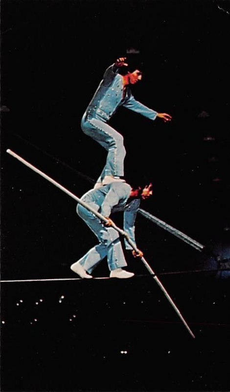 Carrillo Brothers - High Wire Heroism Ringling Brothers Circus Unused 