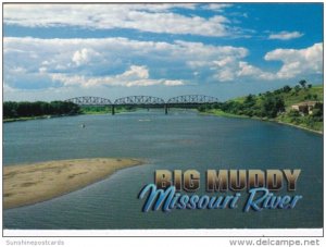 Bridge Over Big Muddy The Missouri River Largest Tributary Of The Mississippi...