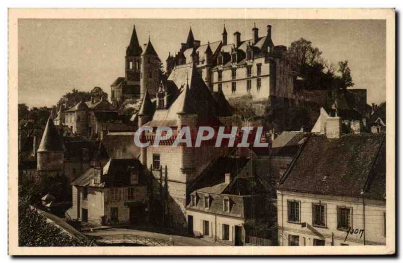 Loches - La Porte des Cordeliers Old Postcard