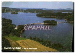 Postcard Modern Lake Vassiviere in Limousin Beaches amenagees nautical activi...