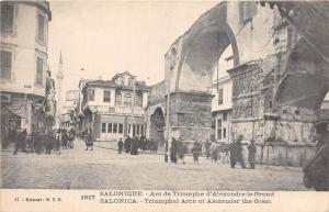 B92652 salonique arc de triomphe d alexandre le grand  greece