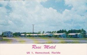 Florida Homestead Rose Motel