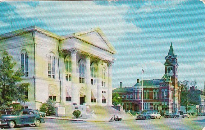 North Carolina Wilmington Hanover County Court House & City Hall 1955