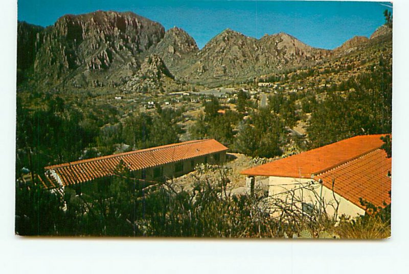 Buy Vintage Texas Postcards Chisos Cottages Motel Big Bend