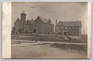 Big Rapids MI Ferris Institute RPPC Music Hall Recently Renovated Postcard A22