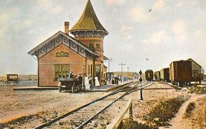 Old Chatham Railroad Station in Chatham, Massachusetts