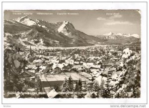 RP; Aerial View, Mountain Range, Snow covered Daniel (Tirol) Austria, 10-20s