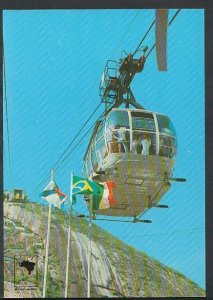 Brasil Postcard - Rio De Janeiro - Bondinho Novo Do Pao De Acucar   RR2242