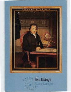 Postcard Portrait of Eise Eisinga By W. B. v. d. Kooi, Franeker, Netherlands