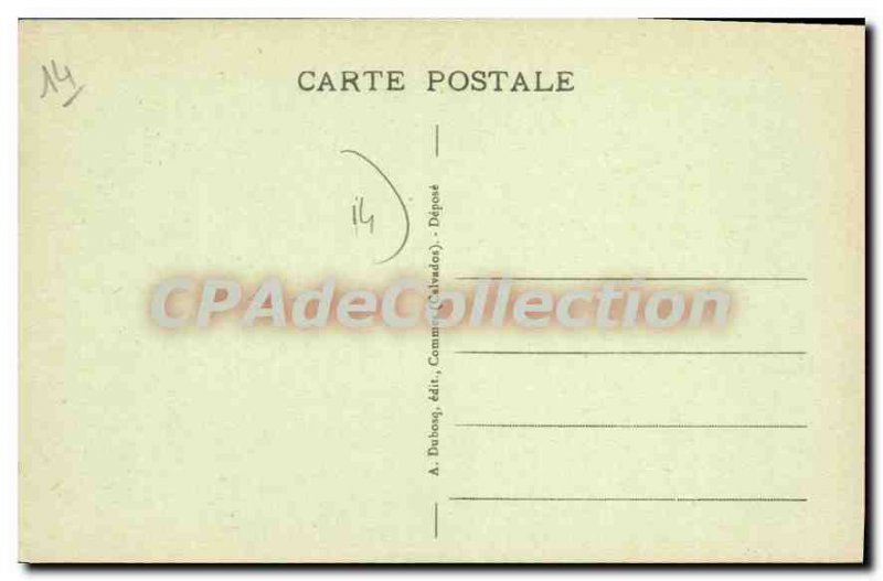 Postcard From Old Fireplace Bayeux eighteenth century called the Lantern of t...