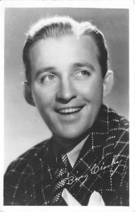 Bing Crosby real photo Music Singers Unused 