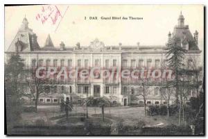 Postcard Old Dax Grand Hotel Des Thermes