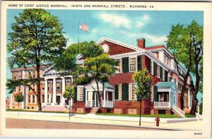 Postcard SCHOOL SCENE Richmond Virginia VA AK5274