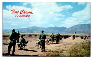 Rifle Range, Fort Carson, CO Postcard