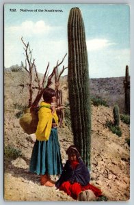 Native Americans of the Southwest   Postcard  c1915
