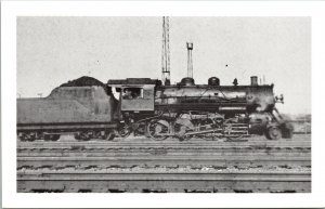 Vtg NY NH & H Railroad Engine 161 2-8-0 Locomotive Postcard