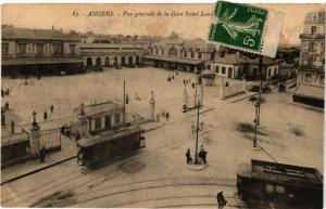 CPA ANGERS - Vue générale de la Gare St-LAURENT (296713)