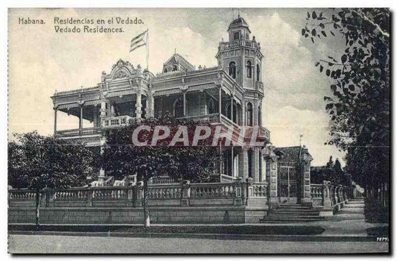 Postcard Old Havana Residencias en el Vedado Vedado Cuba Residences