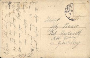 Gruss aus Schlossau im Odenwald Germany c1910 Postcard 