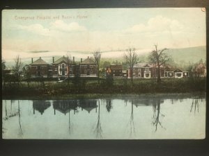 Vintage Postcard 1910 Emergency Hospital and Nurses Home Warren Pennsylvania