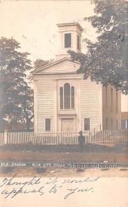 ME Church Rock City Falls NY 1908