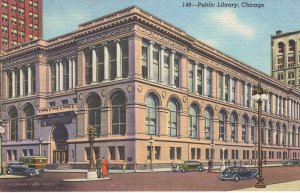 PC6910  PUBLIC LIBRARY, CHICAGO, ILL