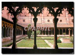 Modern Postcard Toulouse The Pink City cloister museum Augustinian