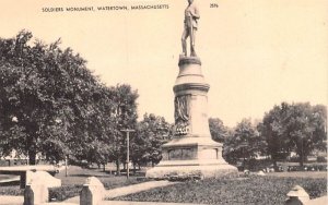 Soldiers Monument in Watertown, Massachusetts