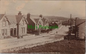Scotland Postcard - Station Road, Newton Stewart SW7246