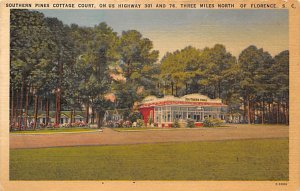 Southern Pines cottage court Florence, South Carolina