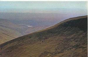Wales Postcard - View from Brecon Beacons Looking South - Ref TZ7546