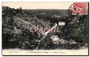 Rochefort en Terre Old Postcard The Valley Gueuzon