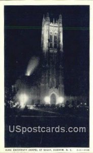 Duke University Chapel in Durham, North Carolina