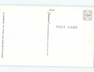 Unused Pre-1980 TWO VIEWS ON CARD Springfield Illinois IL ho7466