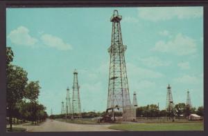 Oil Wells,State Capitol Grounds,Oklahoma City,OK Postcard
