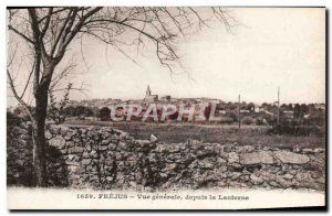 Postcard Old Frejus Vue Generale since Lantern