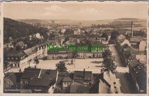 Germany Postcard - Lichtenstein-Callnberg Markt, Zwickau, Saxony RS30868