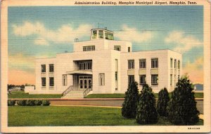 Administration Building Memphis Municipal Airport Memphis TN Postcard PC4
