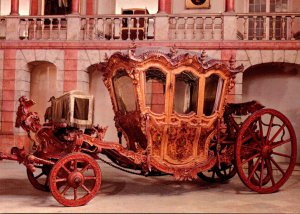 Portugal Lisboa National Coach Museum Berlinda Of Queen Maria I XVIIIth Century