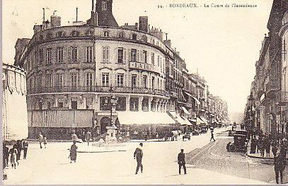 France - Bordeaux - La Cours de l'Intendance 1927