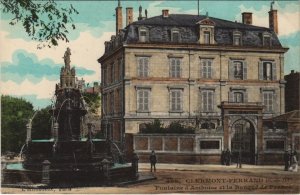 CPA Clermont Ferrand Fontaine d'Amboise , Banque de France (1238303) 