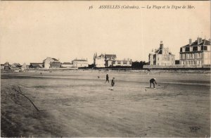 CPA ASNELLES La Plage et la Digue de Mer (1227244)