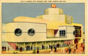 NY - 1939 New York World's Fair. Maison Coty Building