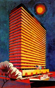 Texas Houston Sheraton-Lincoln Hotel 1965