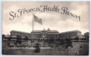 DENVILLE, NJ New Jersey ~ ST. FRANCIS HEALTH RESORT c1930s Albertype Postcard