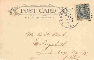 American Insurance Building Rockford Illinois 1907 postcard